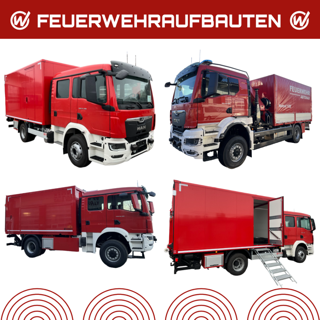 Wenn jede Sekunde zählt: Feuerwehraufbauten von Wuppinger